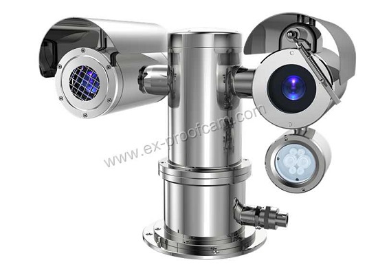 Explosion-Proof PTZ Thermal Camera with IR